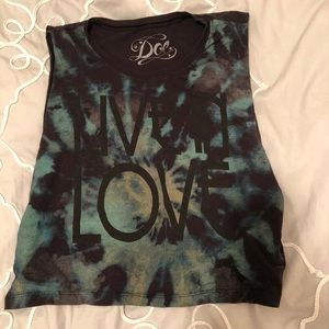 Tyedye muscle tank